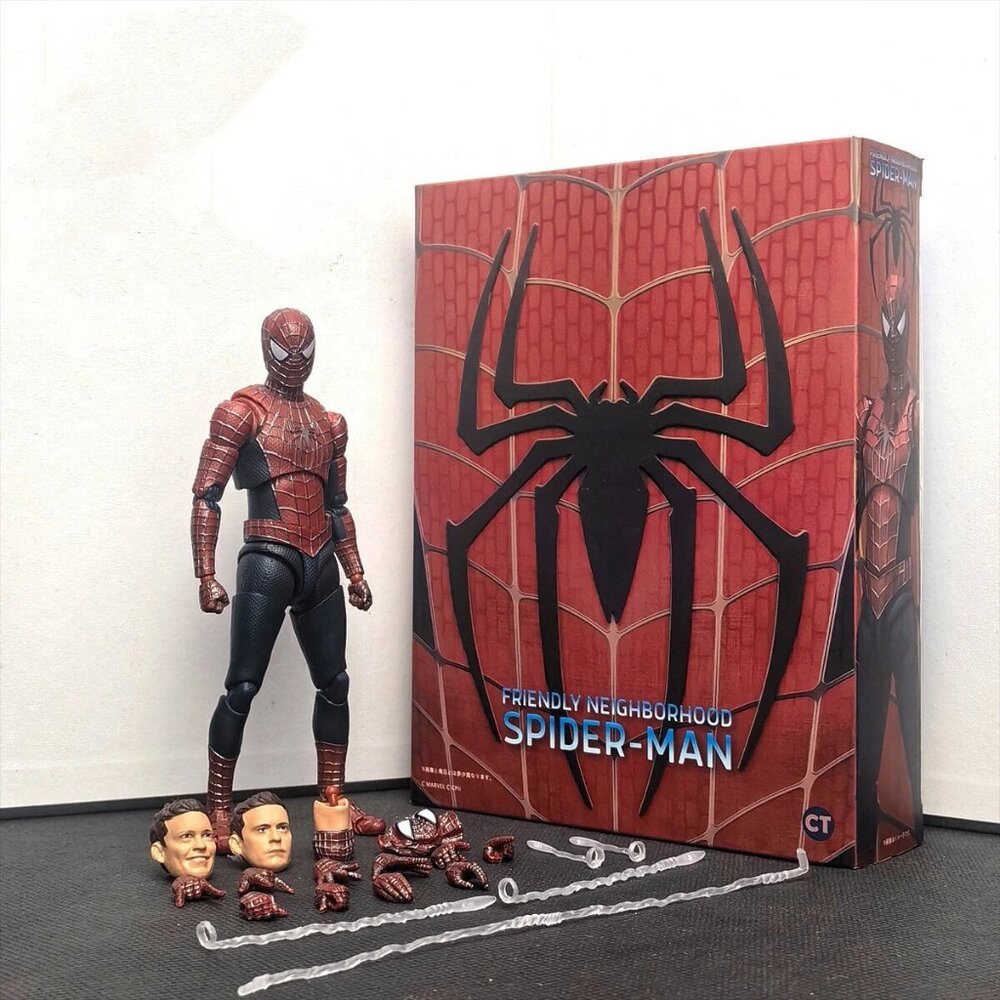 Tobey Maguire Spider-Man Friendly Neighborhood No Way Home 6" Action Figure Toy